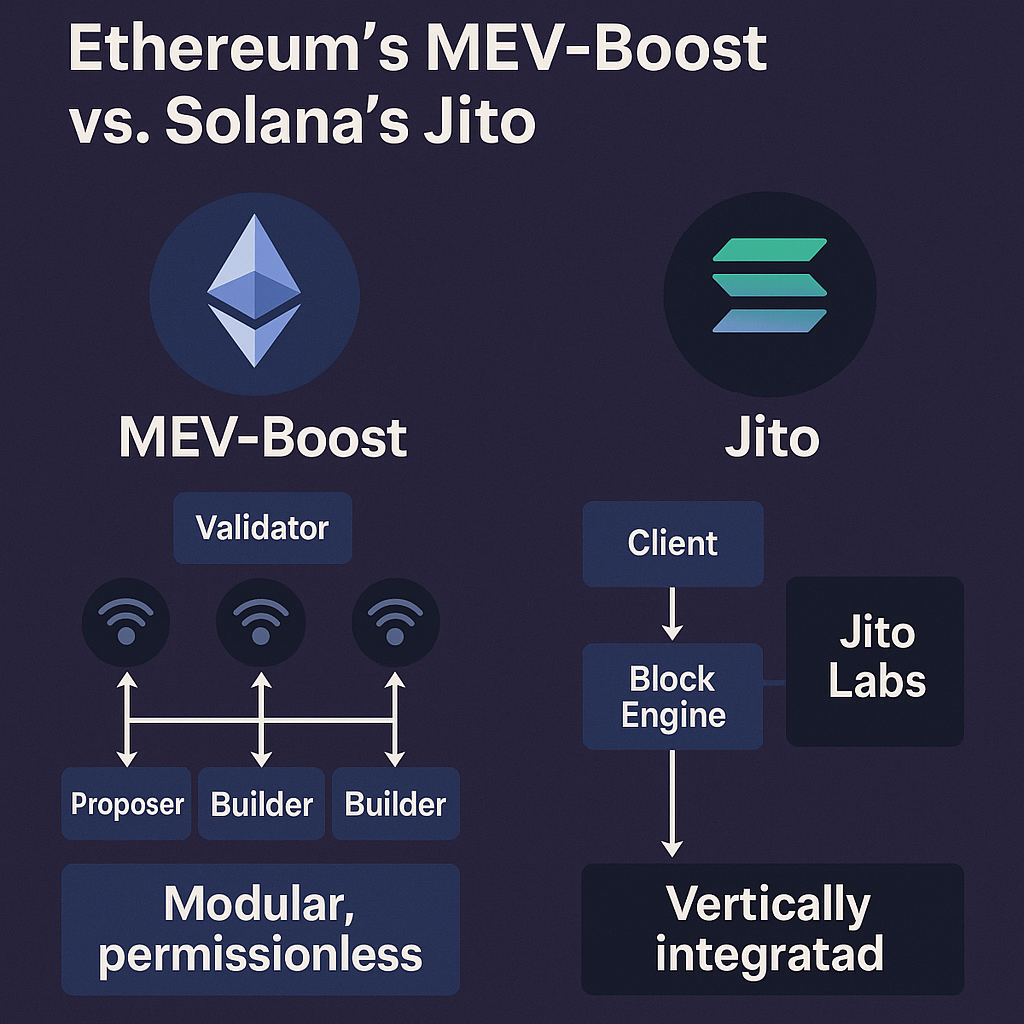 Comparing Ethereum’s MEV-Boost Model to Jito-Solana- EMRC Research Note