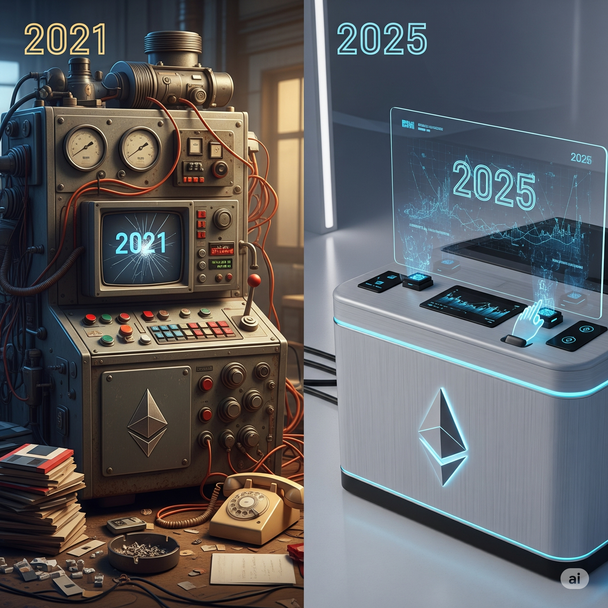 Underpriced Revolution: Ethereum 2021 vs. 2025